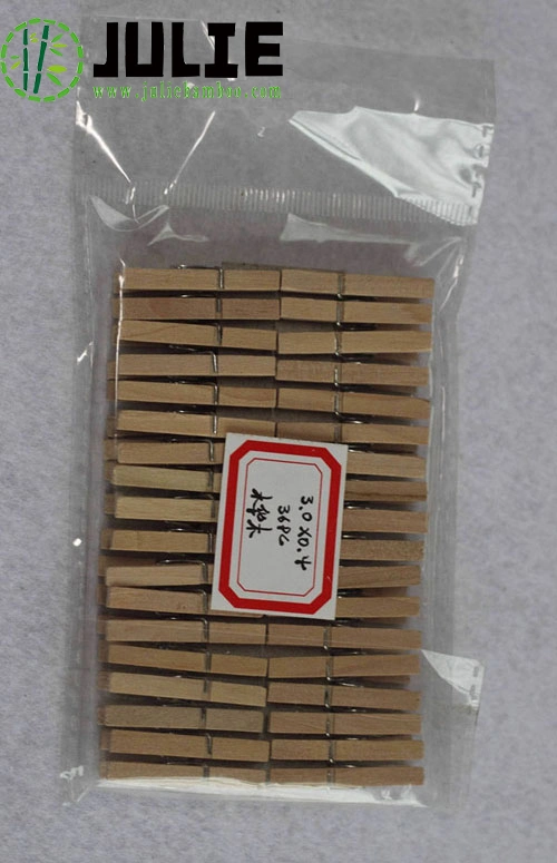 Factory-Direct Eco-Friendly Biodegradable 100% Natural Wooden Clothes Pegs Bamboo Clothes Pins