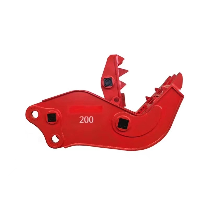 High-Speed Pressure Hydraulic Stationary Excavator Crushing Pliers