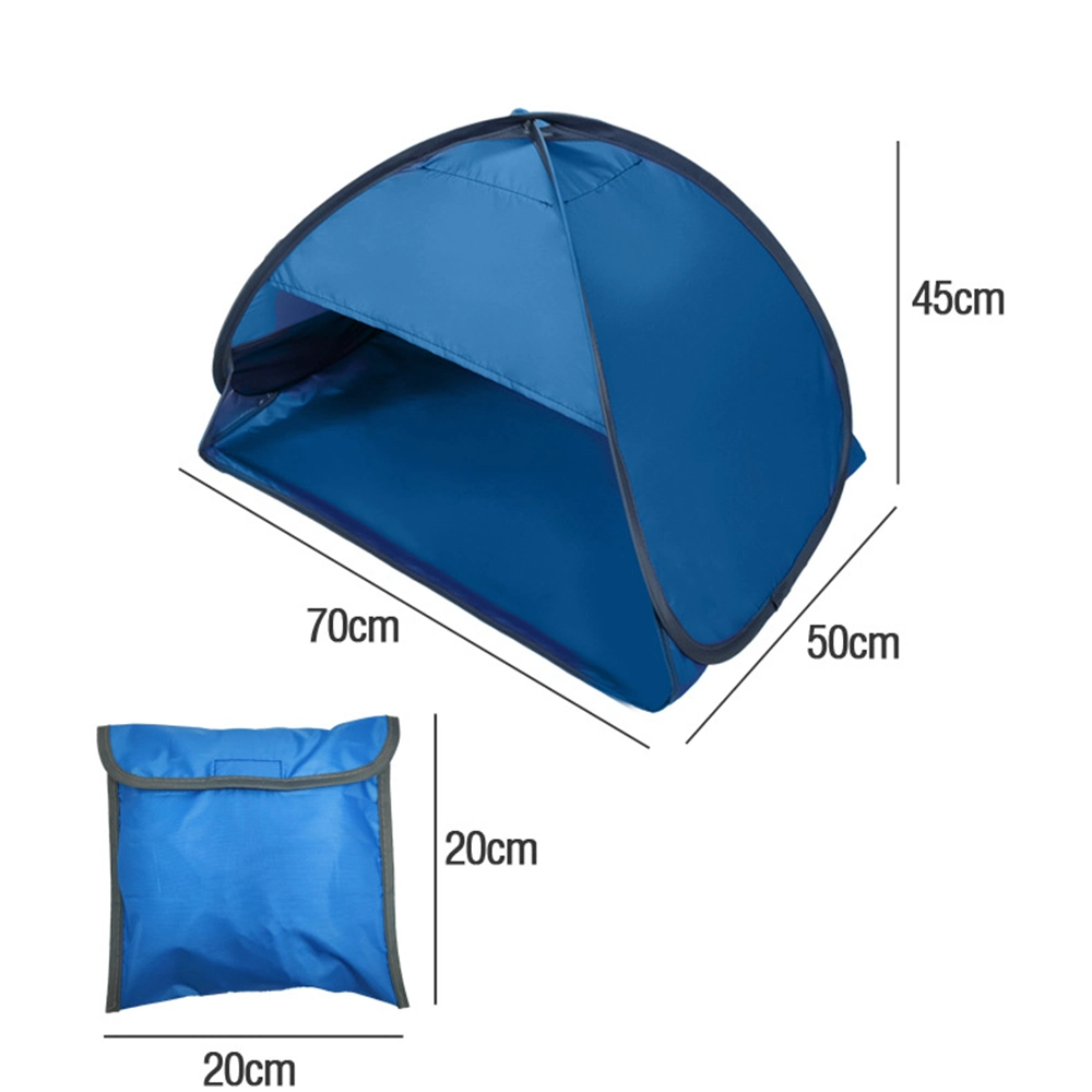 Lightning Shade Tent Single Beach Tent Easy to Store Easy Camping Mini Waterproof Tarp Sun Shelter Canopy Sun Protection Camping Tent Sun Shade Wbb13337