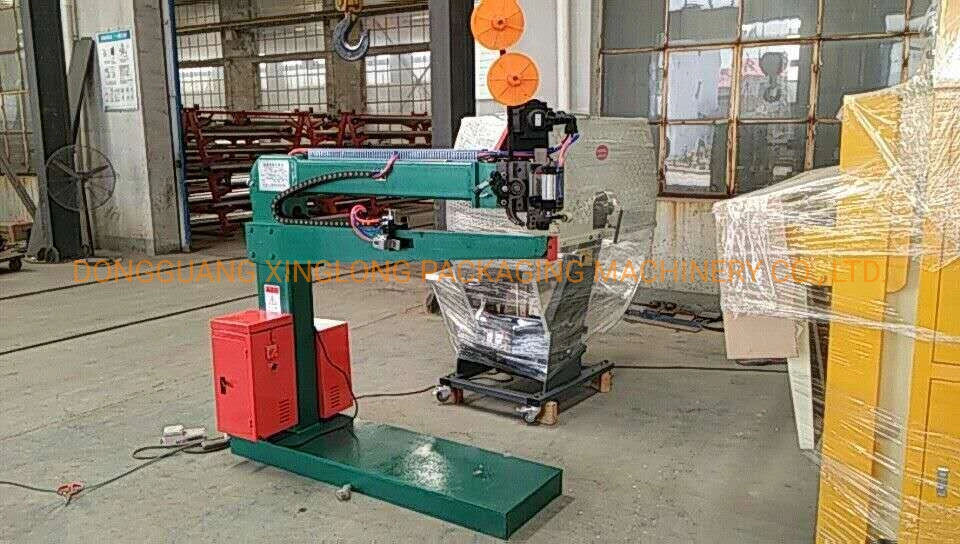 High-Speed Stapler Stitching Nail Carton Box Machine for Carton Making