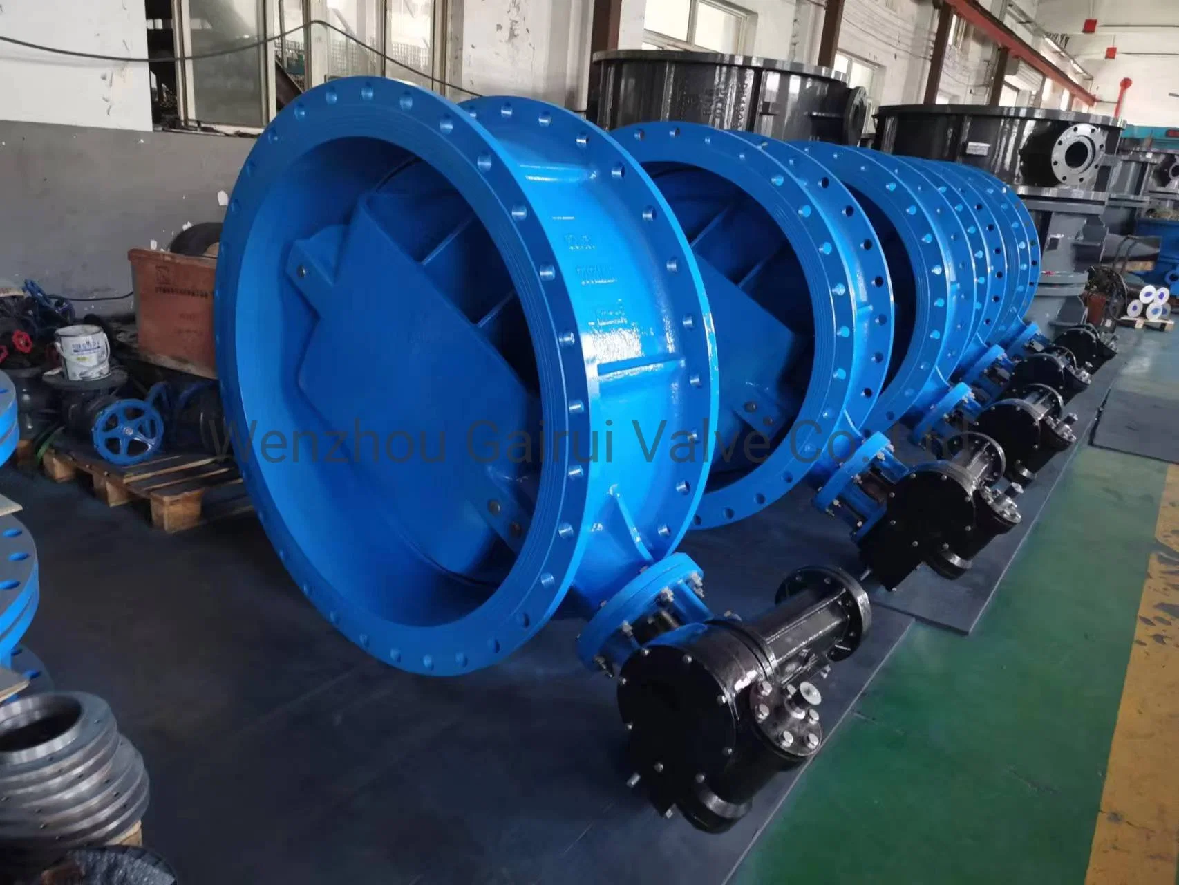 Wcb Stainless Steel Midline Butterfly Valve Double Eccentric