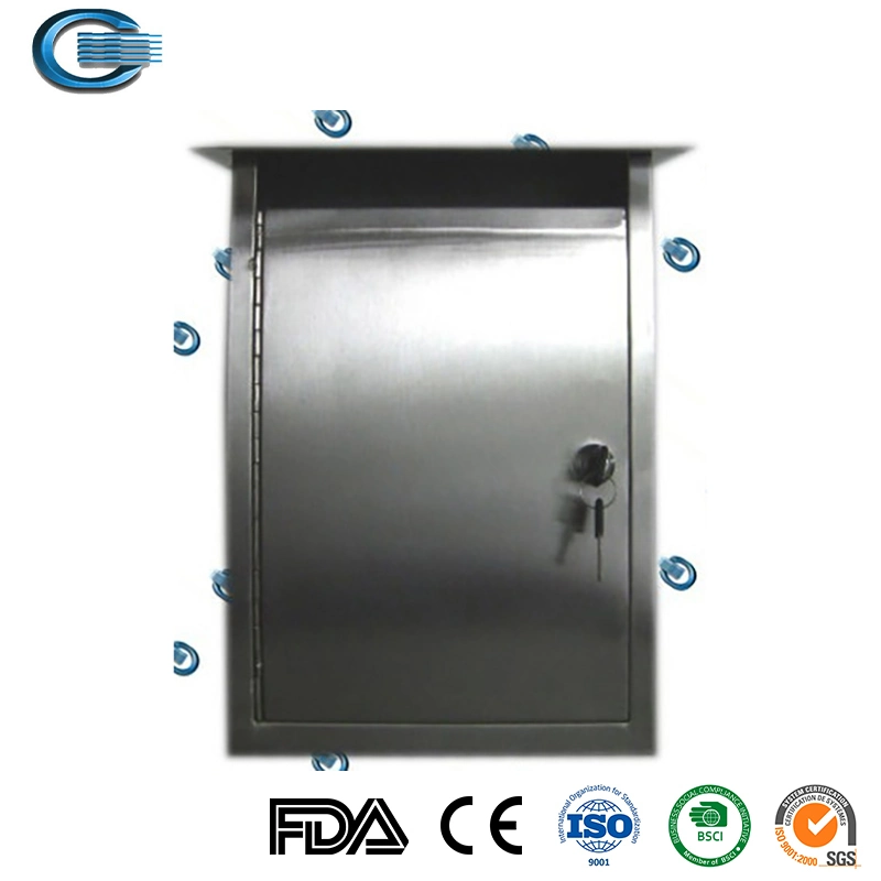 Huasheng Wholesale/Supplier Modern Outdoor Mailbox Stainless Steel Mailbox Garden Mailboxes