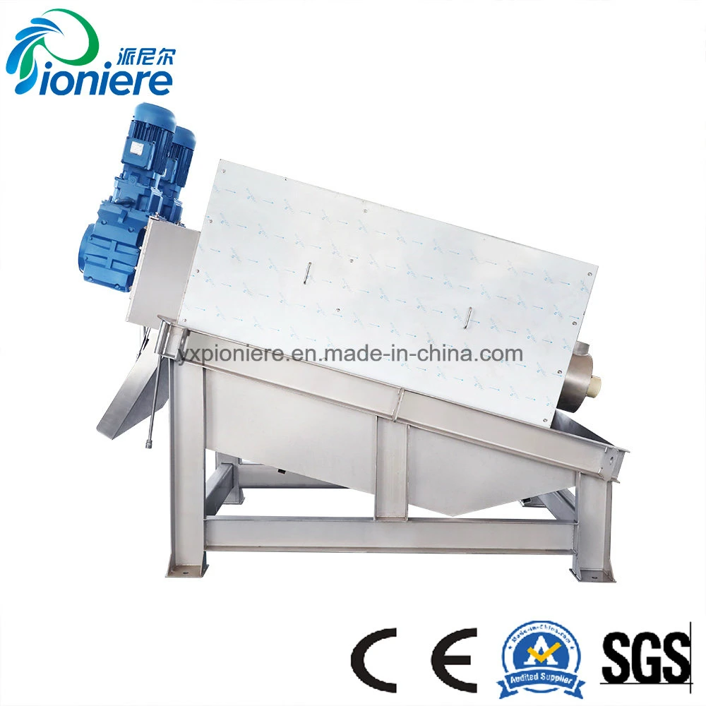 Automatic Volute Waste Water Treatment Equipment Sludge Dewatering for Dairy Farm