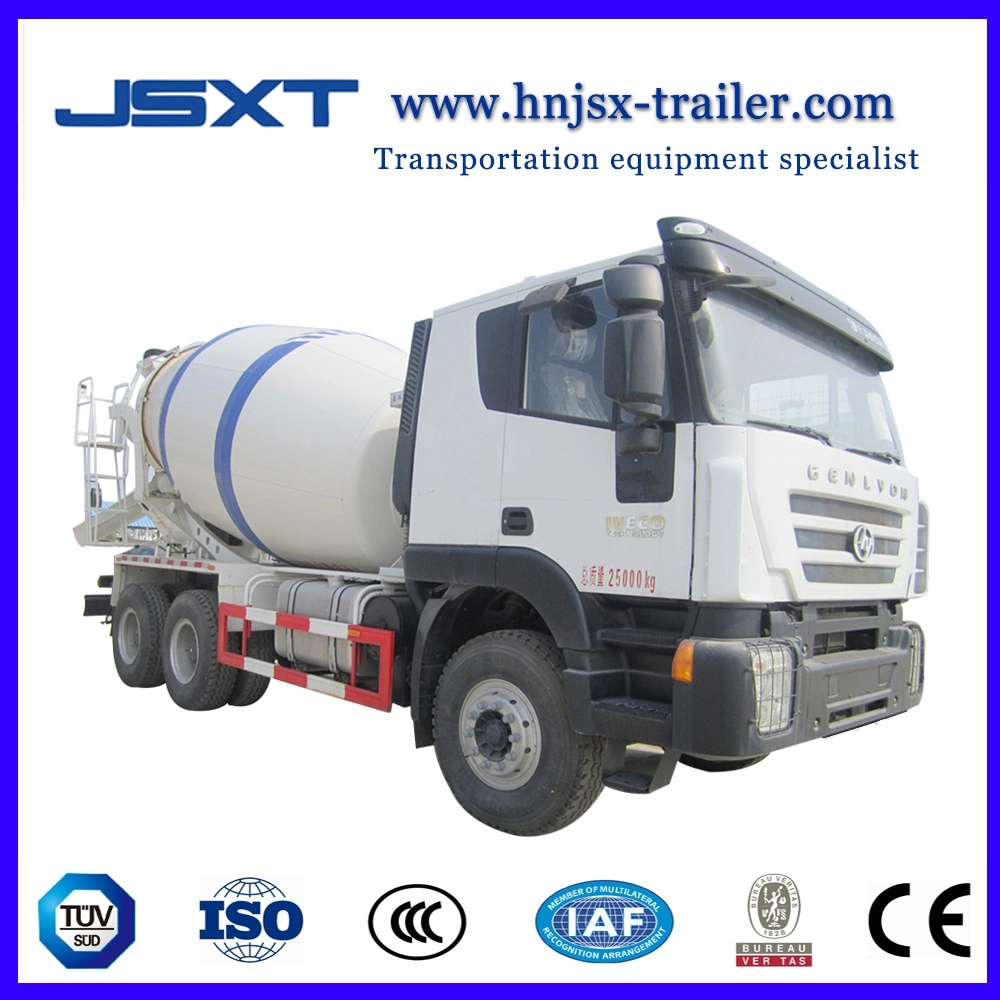 Jushixin Genlyon 6*4 380HP Concrete/Cement Mixer/Mixing Truck/Tractor/Equipment