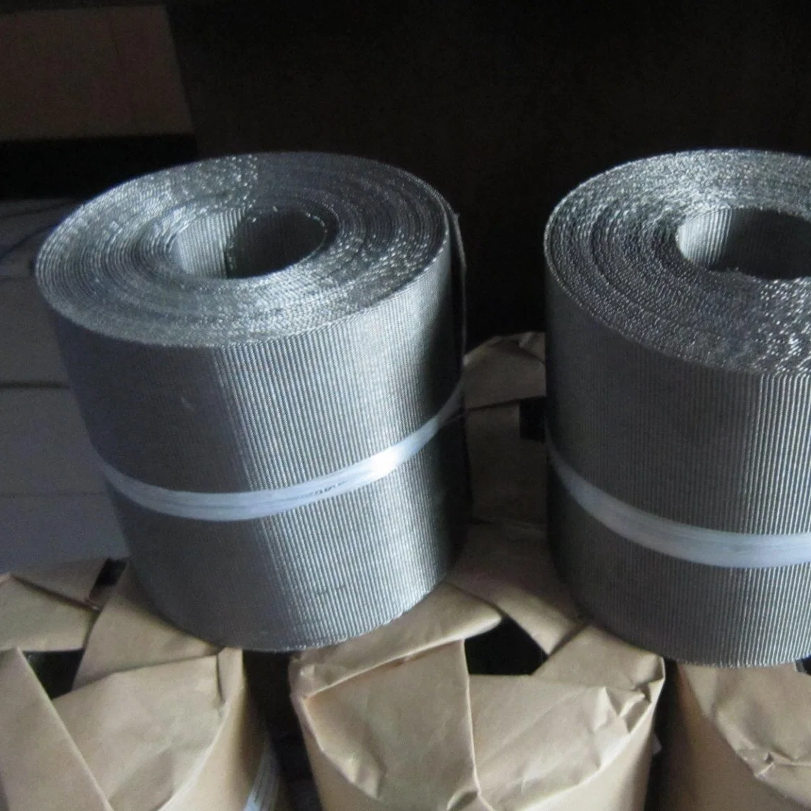 Metal Fabric Reverse Dutch Weaving Stainless Steel Wire Woven Filter Mesh Belt