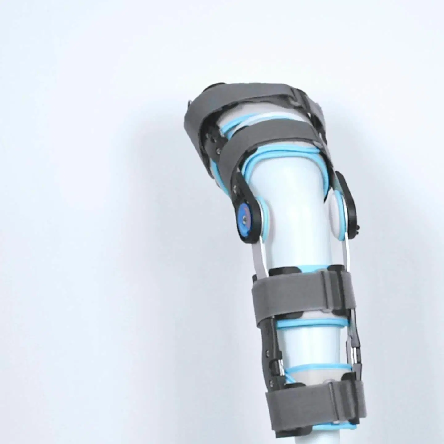 Descargador Orthopdic Hinged Knee Brace ROM Post Op ACL Knee Soporte de apoyo para la estabilización de recuperación Estabilizador de rótula abierto