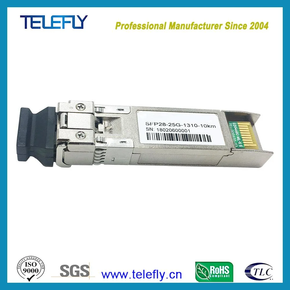 Compatible Cisco System SFP28 25g 10km Sm Simplex LC SFP Fiber Optic Module