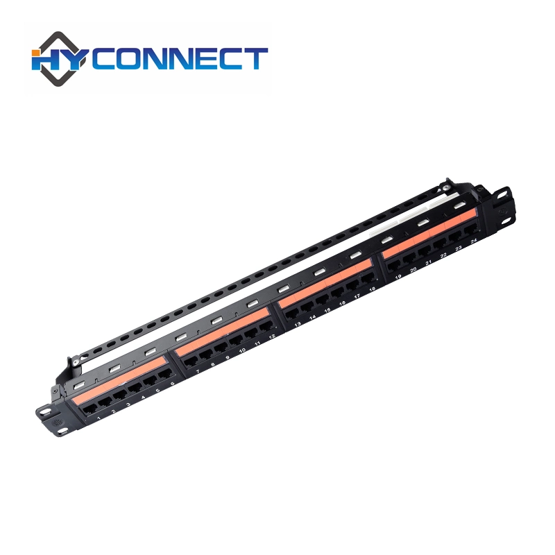 High quality/High cost performance  Cat. 5e UTP Patch Panel 24 Port