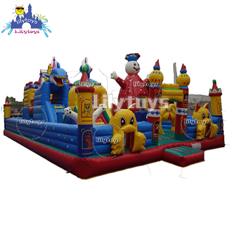Indoor Playground for Adult N Kids Amusement Inflatable Theme Park