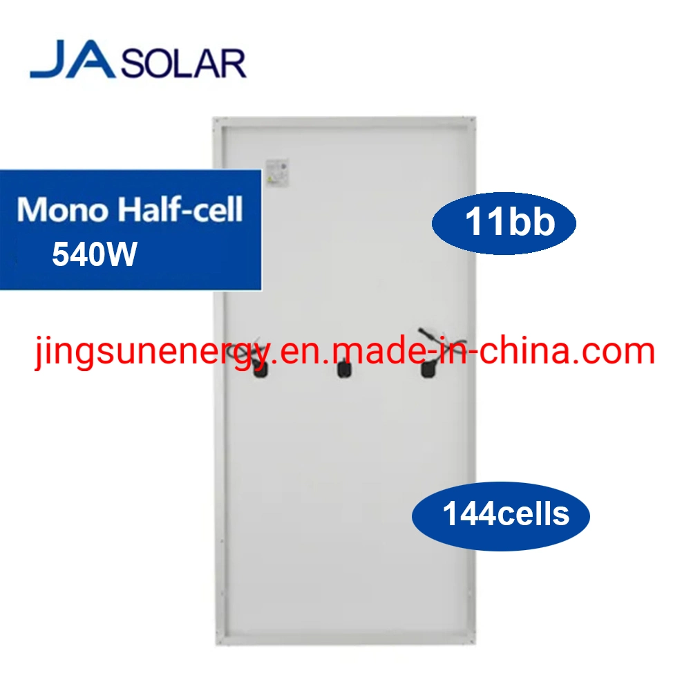 Ja 144cells 540W Half Cell Mono PV Solar Panel System