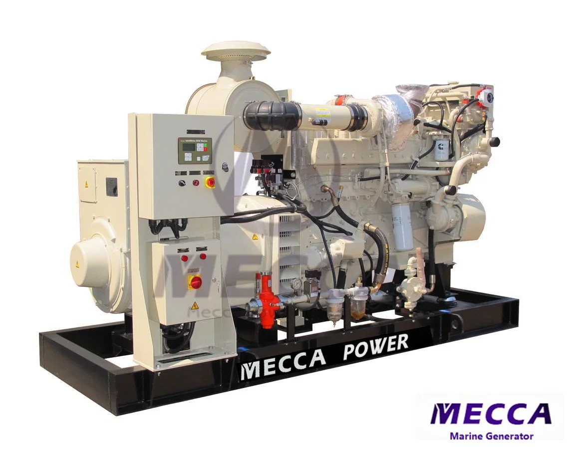 50/60Hz 66kw/83kVA de potencia diesel generador de turbina eléctrica con motor marino 6bt5.9 GM80[Ma05]