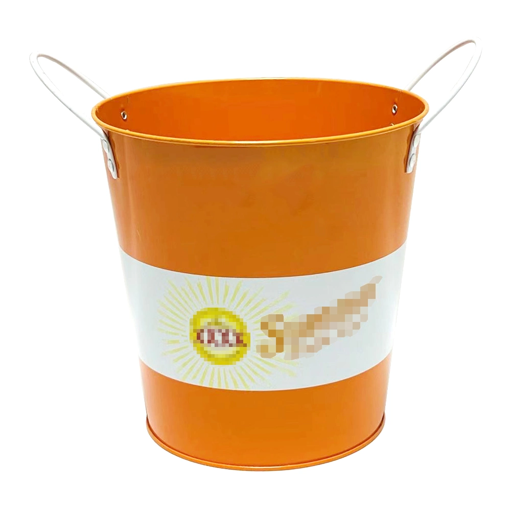 Wholesale/Supplier Custom Metal Barrel Packs Unique Design High quality/High cost performance  Tinplate Bucket Food Safe Bucket For Beer