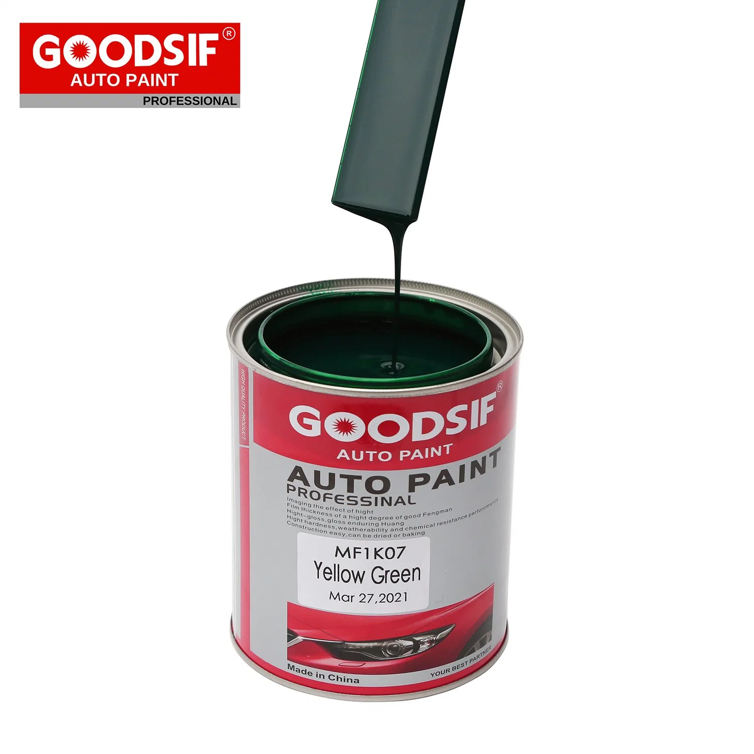 Apprêt de peinture automobile primaire de base 1K apprêt dégraissant de peinture automatique Solution sèche diluant agent