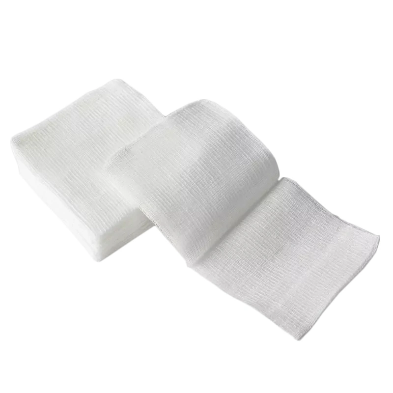 Medical en coton absorbant pansement de gaze stérile de cotons-tiges avec/sans X-Ray