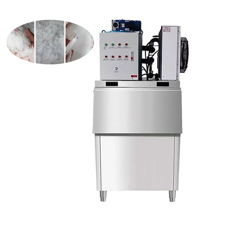 High Quality Hot Sale Mall Supermarket Frozen Meat Fish Flake Ice Machine