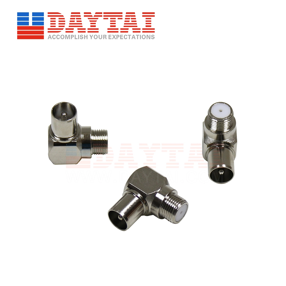 CATV TV IEC Conector macho para cable coaxial RG6