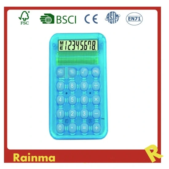 8-значный карманный калькулятор для проведения промоакции
