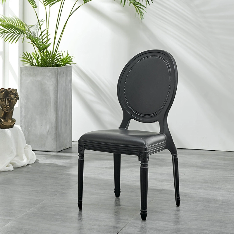 Cadeira de jantar em plástico PP, cadeira de estilo "Home", estilo retrô simples e moderno Cadeira do Hotel