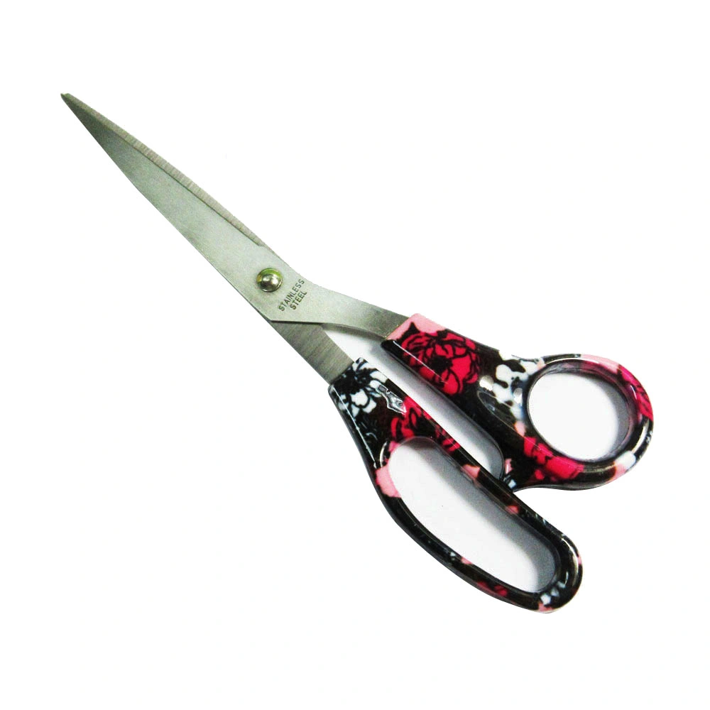 Promotional Gift Office Stationery Household Colorful Transfer Printing Scissors
