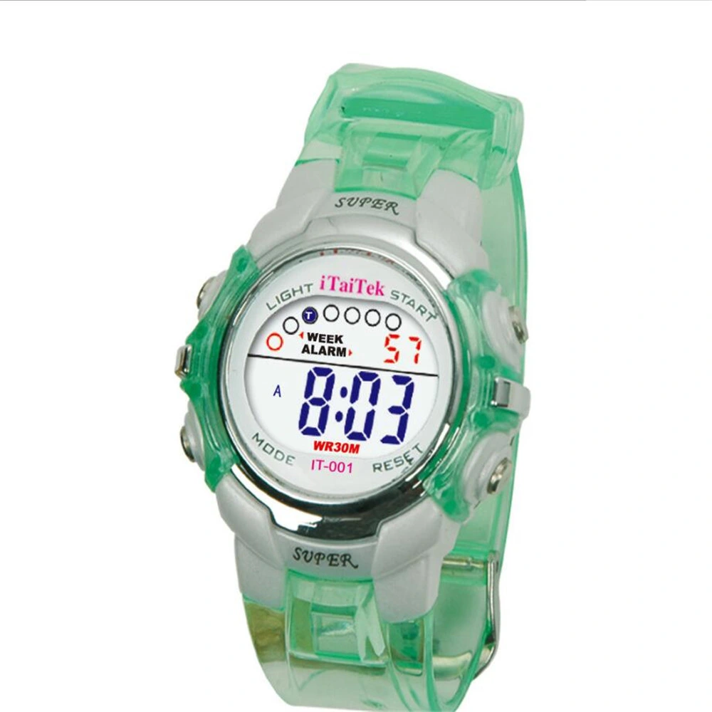 New White Blue Slap Digital Watches