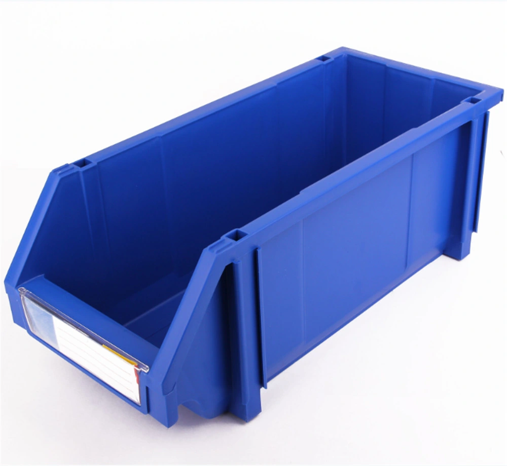 Warehouse Plastic Stackable Storage Parts Bins for Rack or File Cabinet