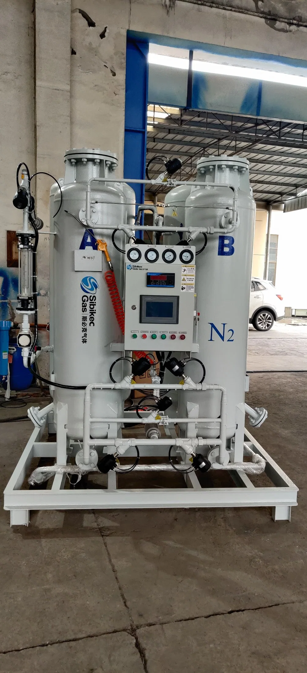 Generador de nitrógeno para laboratorio