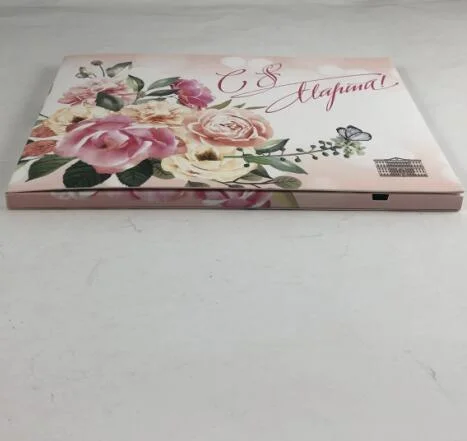 Carte d'Invitation de mariage de vidéo numérique l'écran LCD