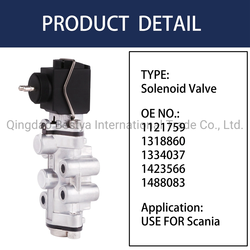 4720706390 0049975536 0049979336 1506134 High quality/High cost performance 24V Daf Wabco Car Solenoid Valve