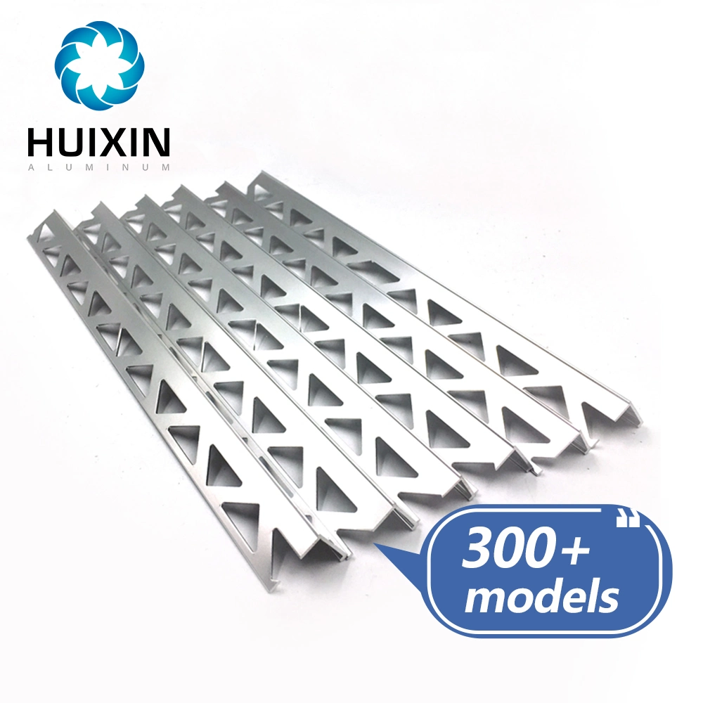 Multiple Models Polished and Punched Aluminum Tile Trim Corners for Tile Edge Protection