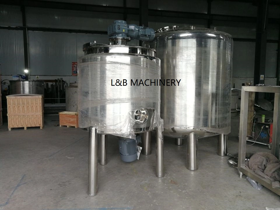 500 Liter Pressure Type Stainless Steel Jacketed Vessel