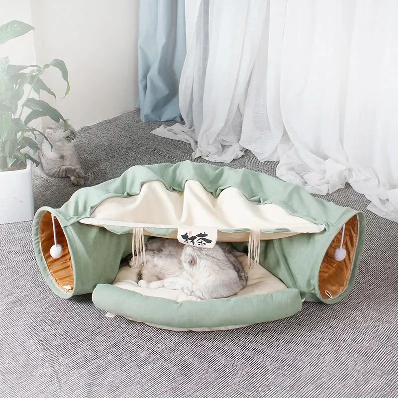 Wholesale/Supplier of Pet Supplies Cat Tunnel Bed Pet Interactive Toy