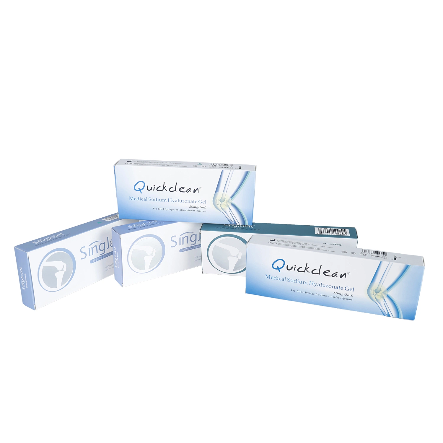 Best Quality Quickclean Sodium Hyaluronate Gel for Intra-Articular Injection