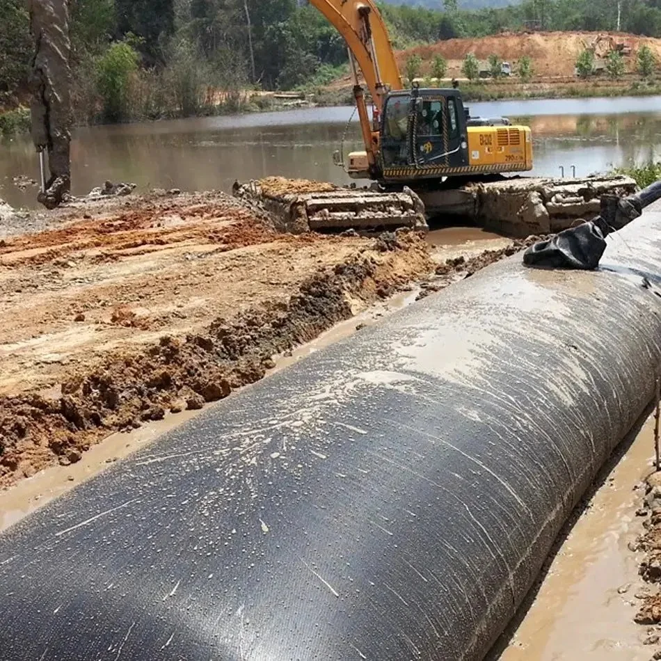 Filtration Geotube mit verschiedenen Funktionen der separaten Filter schützen Oder ablassen