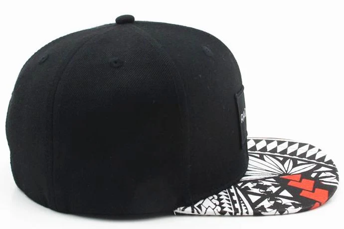 Rojo en blanco de promoción de la tapa Snapback para Adultos (04020)