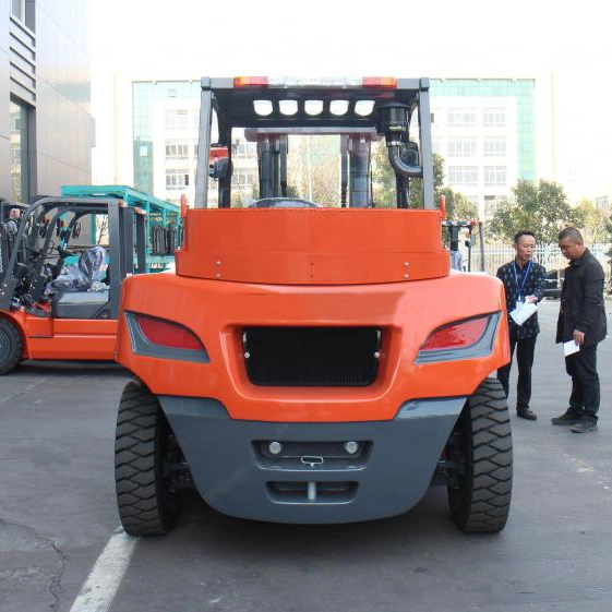 Vift Brand New 5 6 7 8 Ton Diesel Forklift Truck Dual Front Wheels