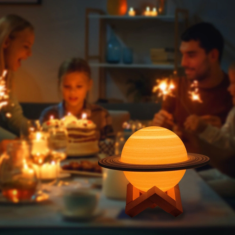 Venta directa de fábrica planeta Luz dormitorio Luz Noche Luz Luna