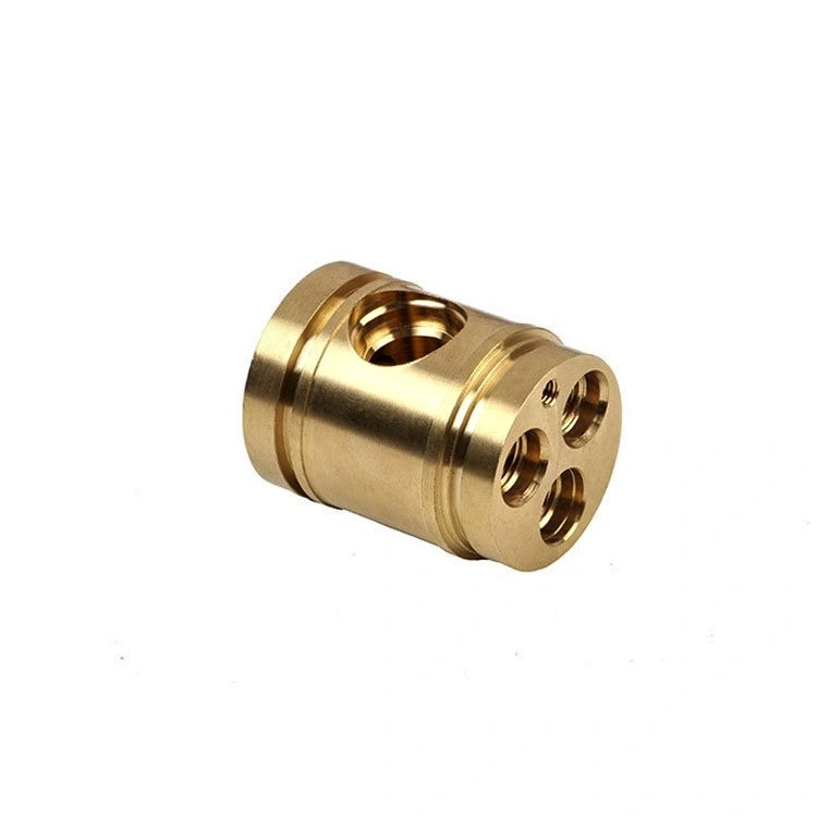 ISO Certified OEM Precision CNC Metal Manufacturing Lathe Turning Machining Parts in Brass for Food Processing Equipment and Medical Devices