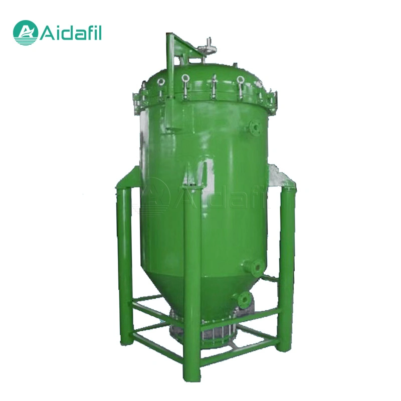 Pneumatic Auto Clean Edible Vertical Pressure Palm Kernel Oil Leaf Filter