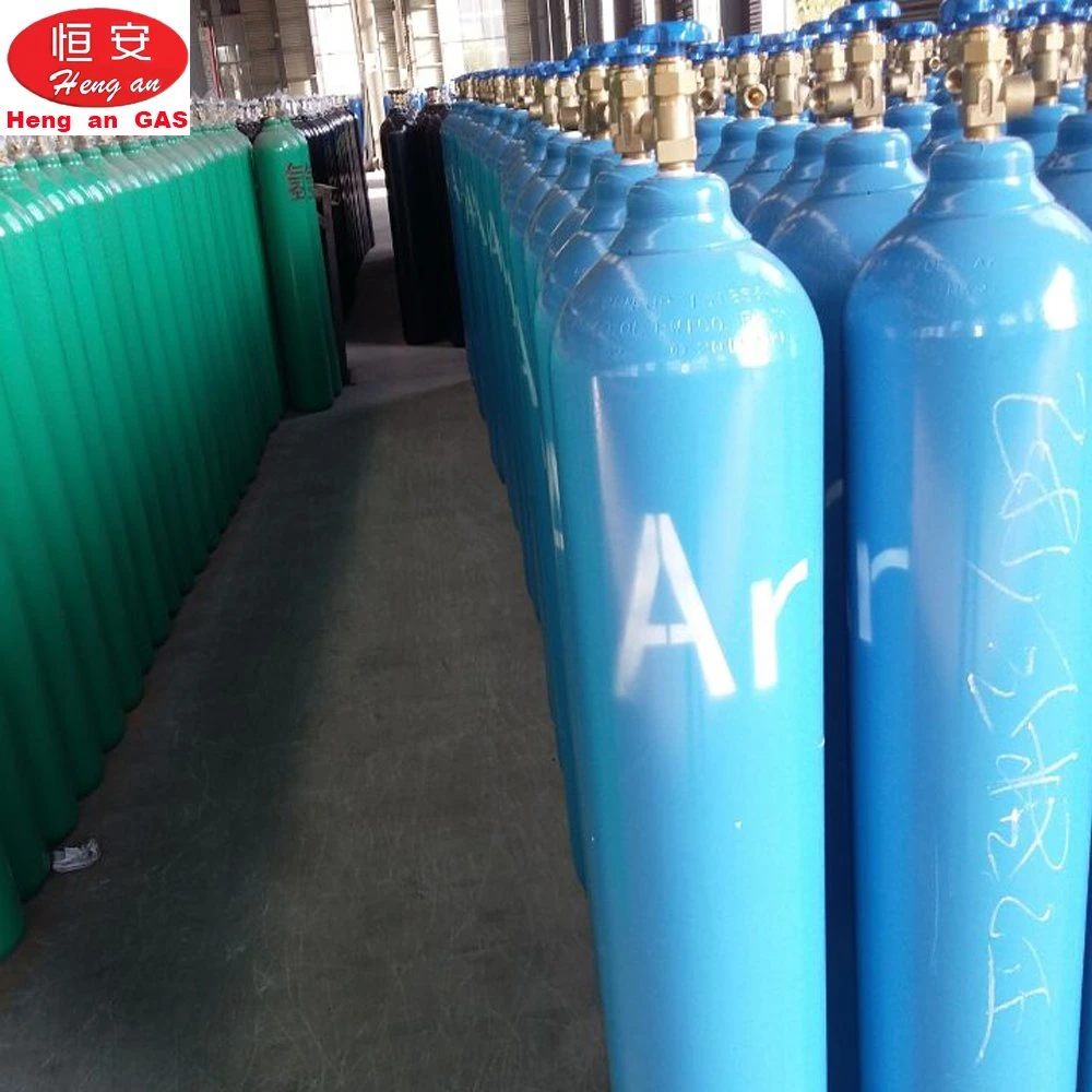 L'utilisation industrielle 40L haute pression 150 bar bouteille de gaz argon