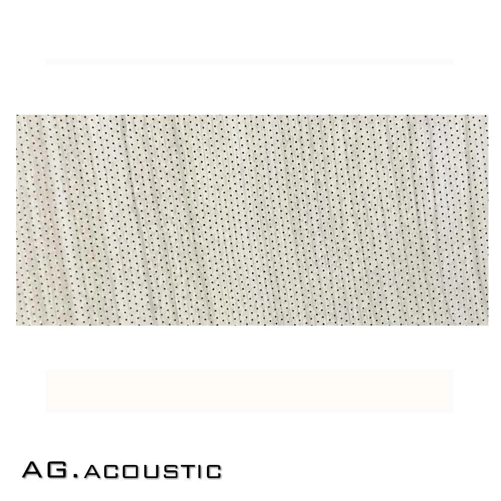 AG. Acústica de madera Micro perforación sonido absorción Revestimiento de pared