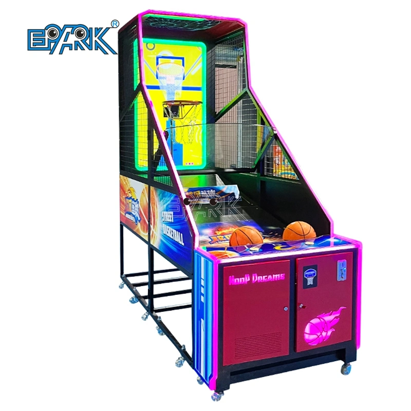 Amusement Coin Operated LED Basketball Machine Basketball Arcade Game Machine