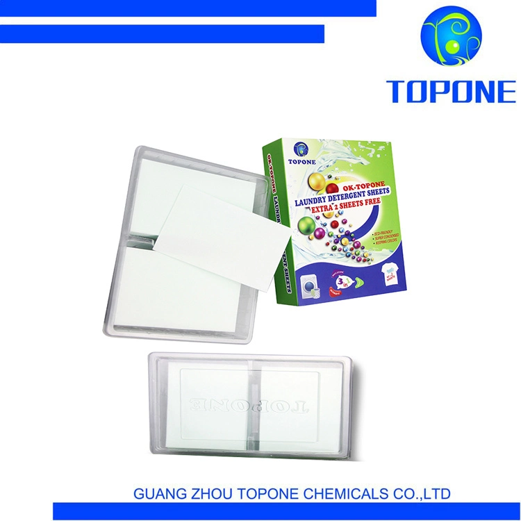 Laundry Detergent Sheet Household Cleaning Product for Apparel