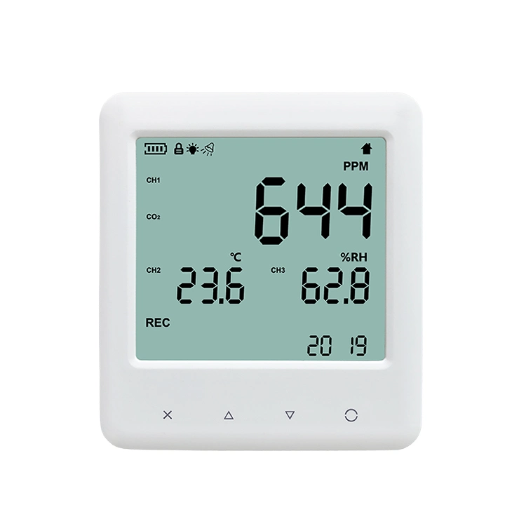 Yowexa Yem-40L Thermo Hygrometer Luftqualität Controlco2 Überwachung