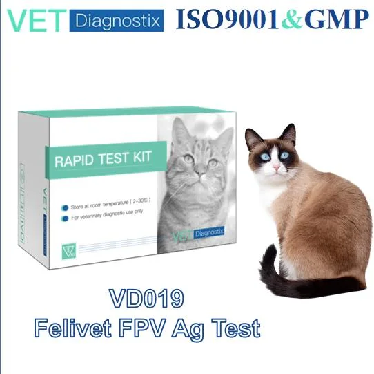 Veterinary Fpv AG Test Feline Panleukopenia Virus Antigen Rapid Test