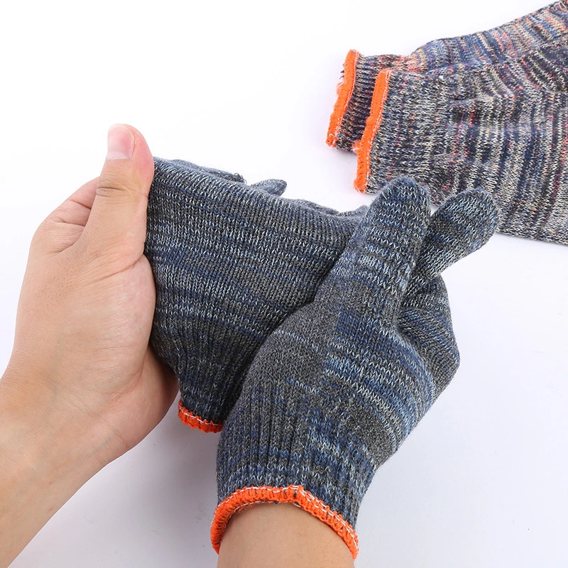 Factory Direct Heavyweight Cotton Knitted Protective Work Gloves