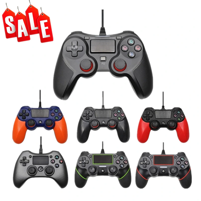 P408 Wholesale USB Wired Gamepad Game Controller Price for PC PS4 Control Play Station 4 Joystick