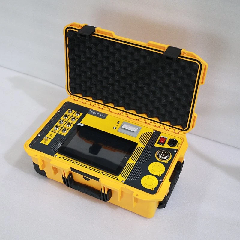 HVHIPOT Portable Power System Circuit Breaker Analyzer GDKC-15 Series CB Tester