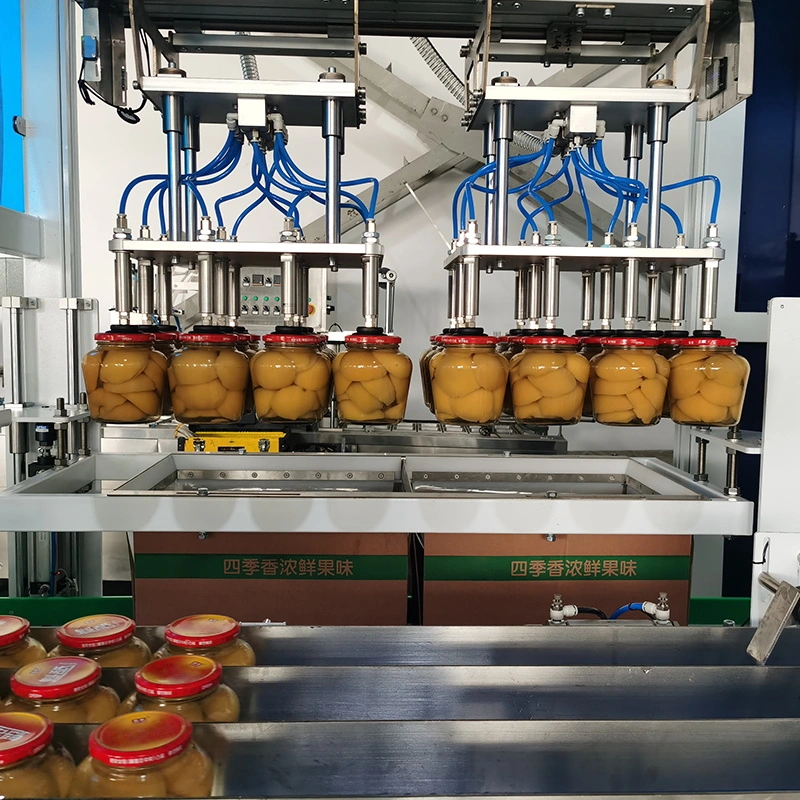 380V 50Hz Customized Multihead Packing Machine Servo Case Packer for Food Canned