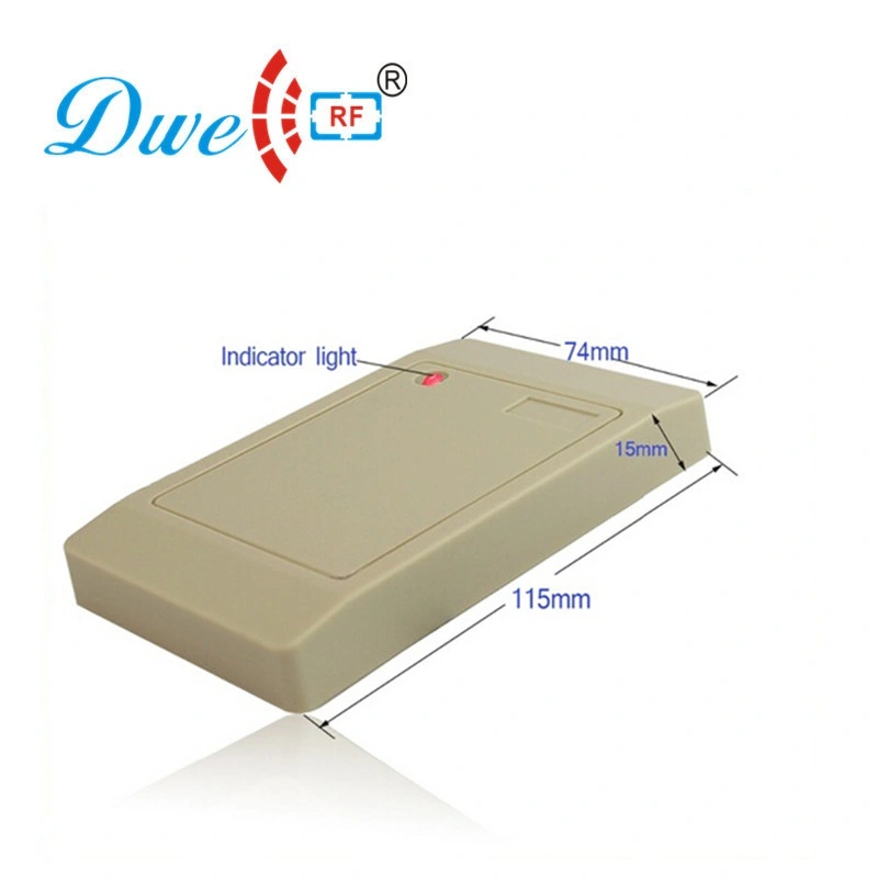 ID RF Control de acceso a los lectores de tarjetas de proximidad lector RFID ID 26 Wiegand Weigand 34 con 10 Tk4100 Llavero libre etiquetas