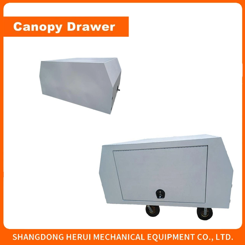 Dual Cab Truck Ute Canopy with Jack Legs and Whale Tail Handle Lock